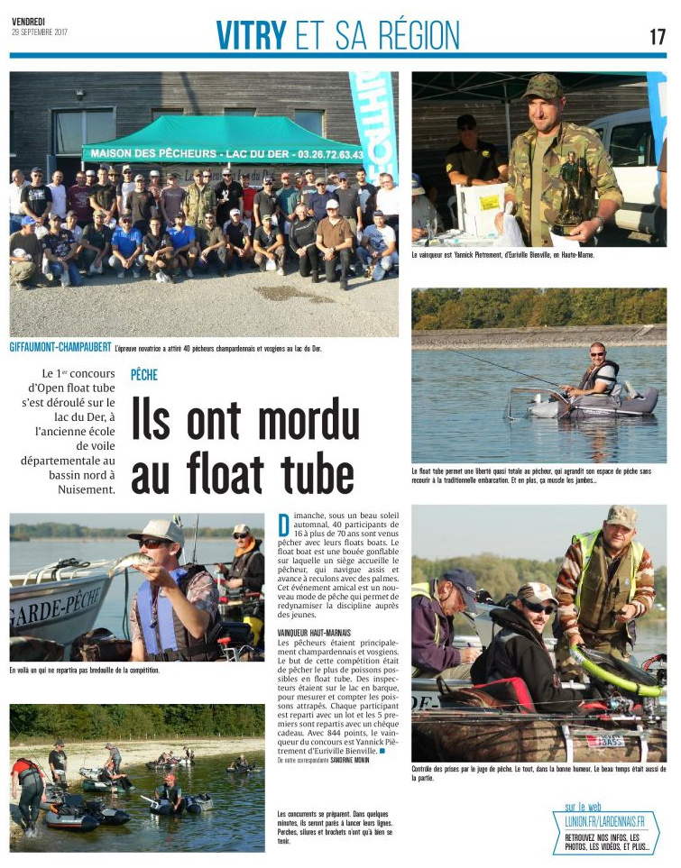 article float tube 29 septembre 2017